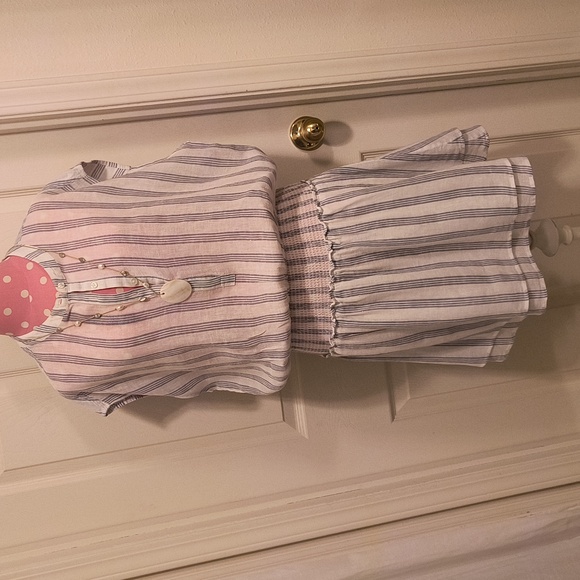 Rails Dress L Linen and Rayon Sleeveless Mini - Picture 2 of 16